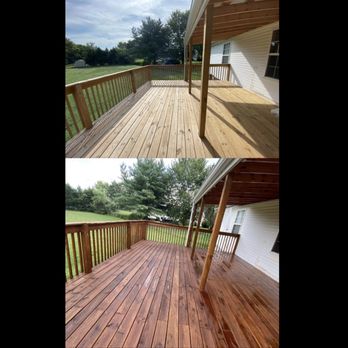 Deck Cleaning Process Explained