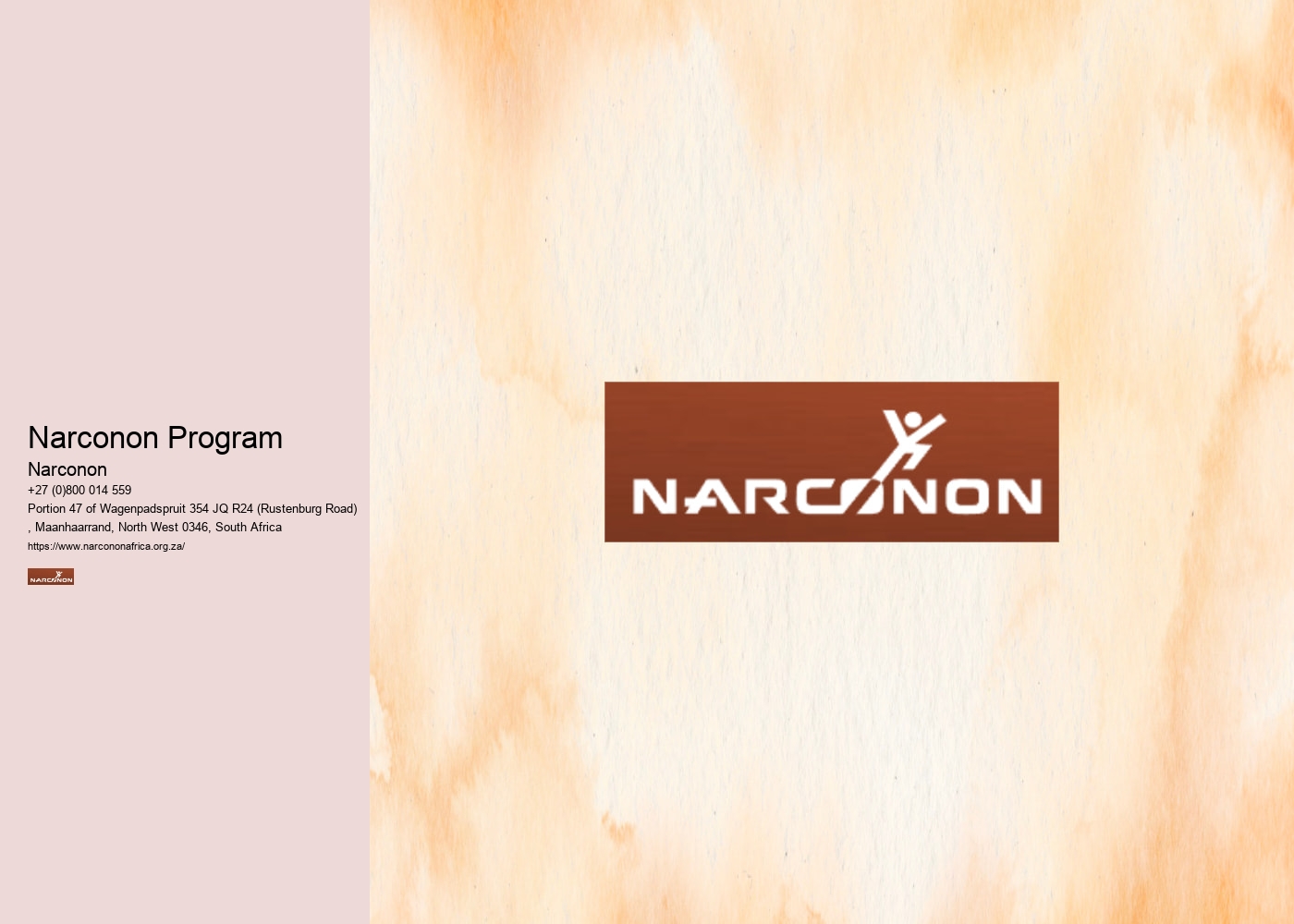 Narconon Program