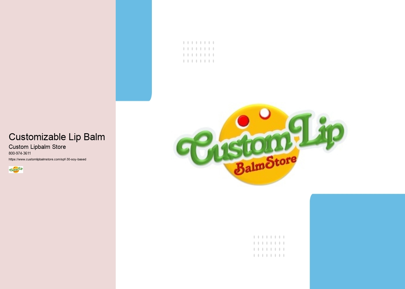 Customizable Lip Balm