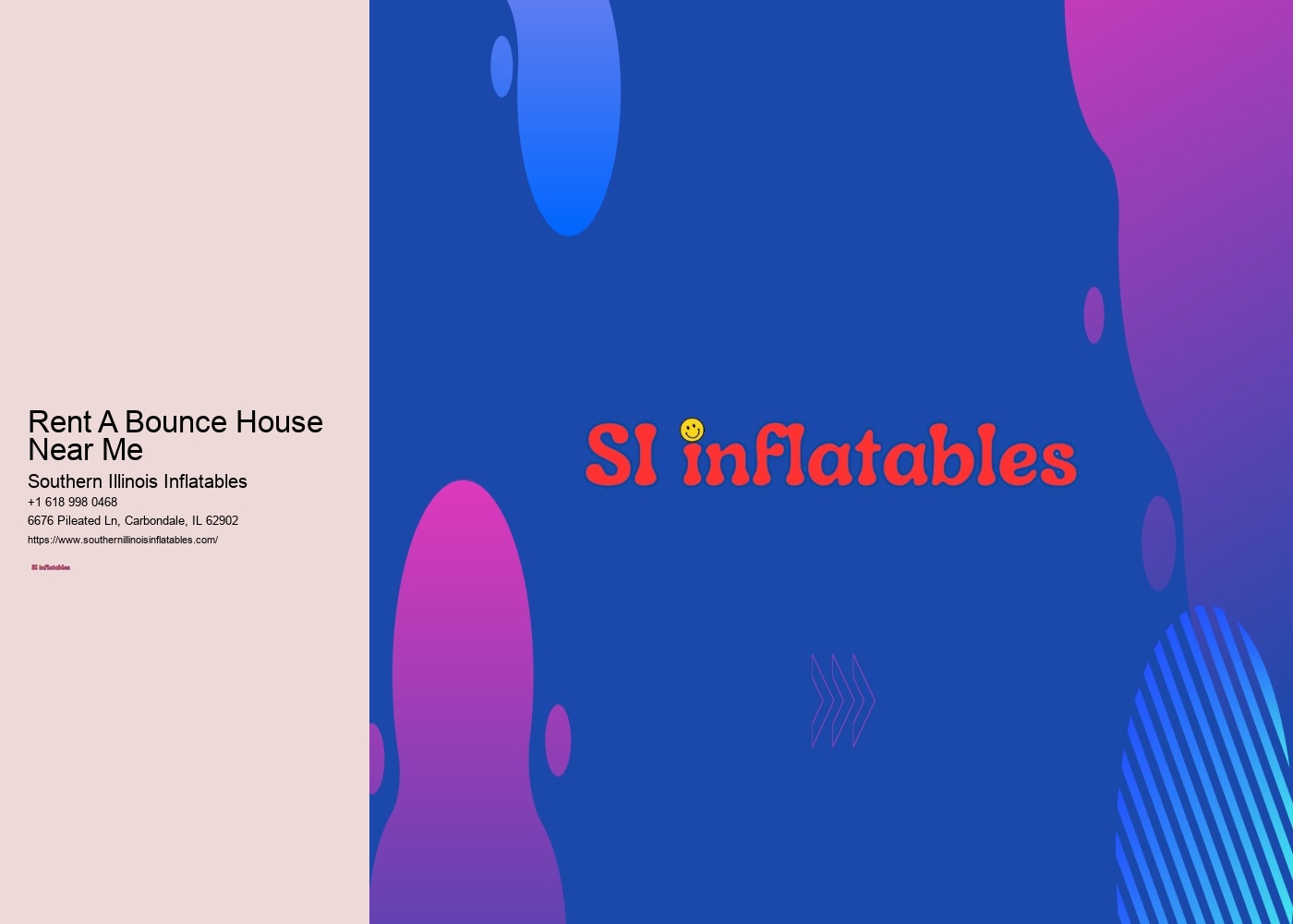 Rent A Bounce House Near Me Southern Illinois Inflatables Rent A Bounce House Near Me