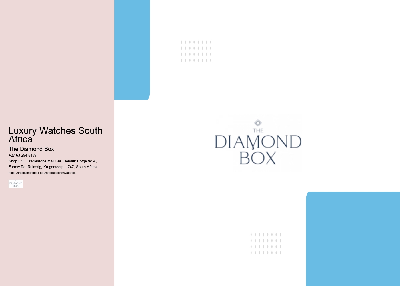 Luxury Watches South Africa