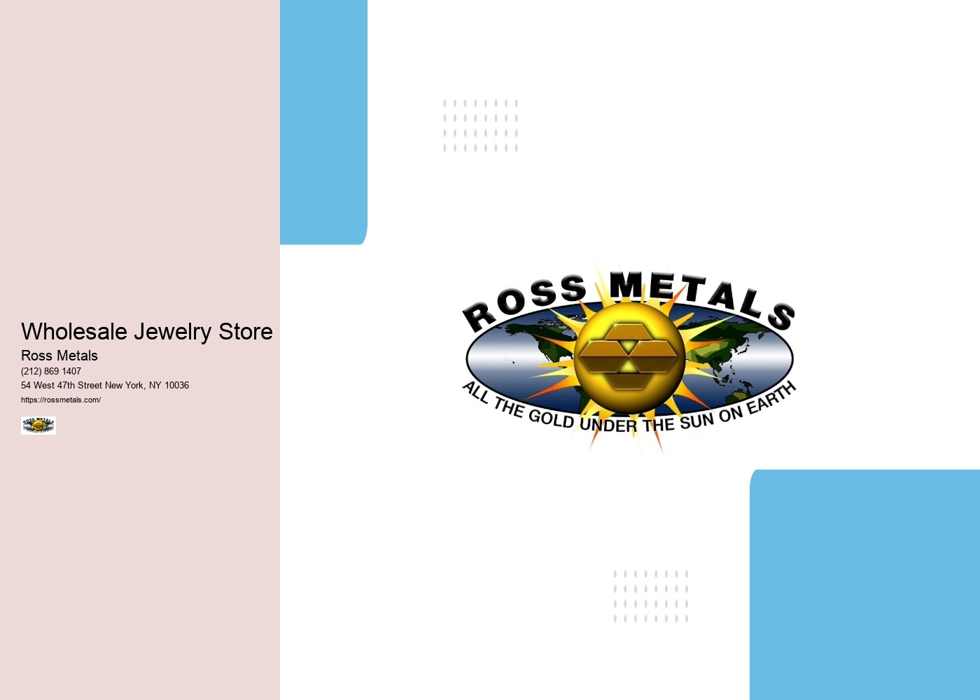 Wholesale Jewelry Store