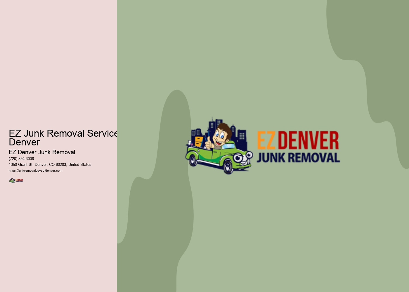EZ Junk Removal Service Denver