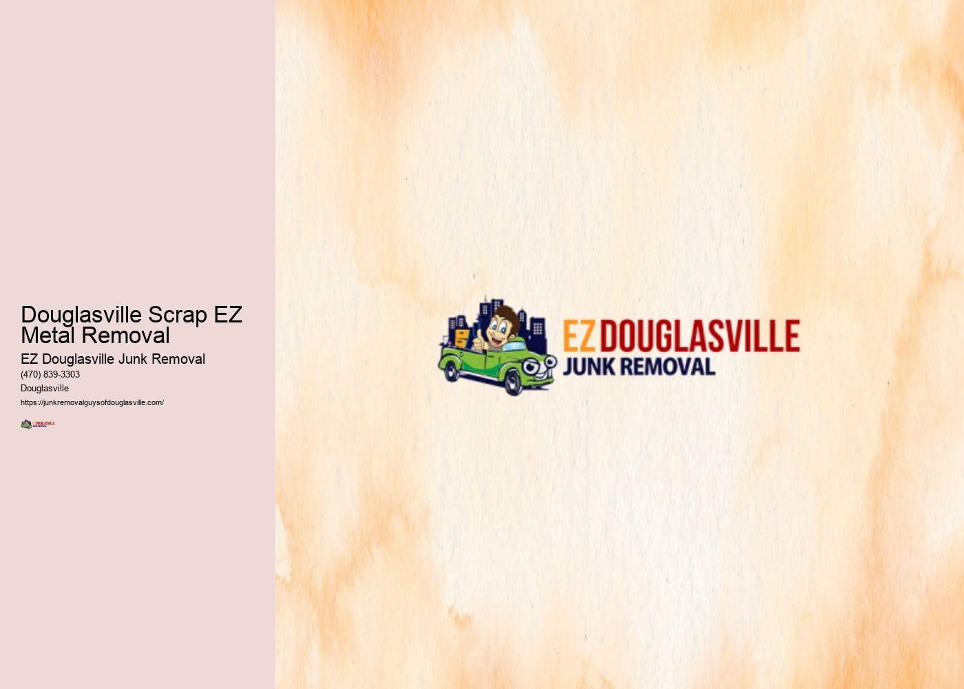 Douglasville Scrap EZ Metal Removal