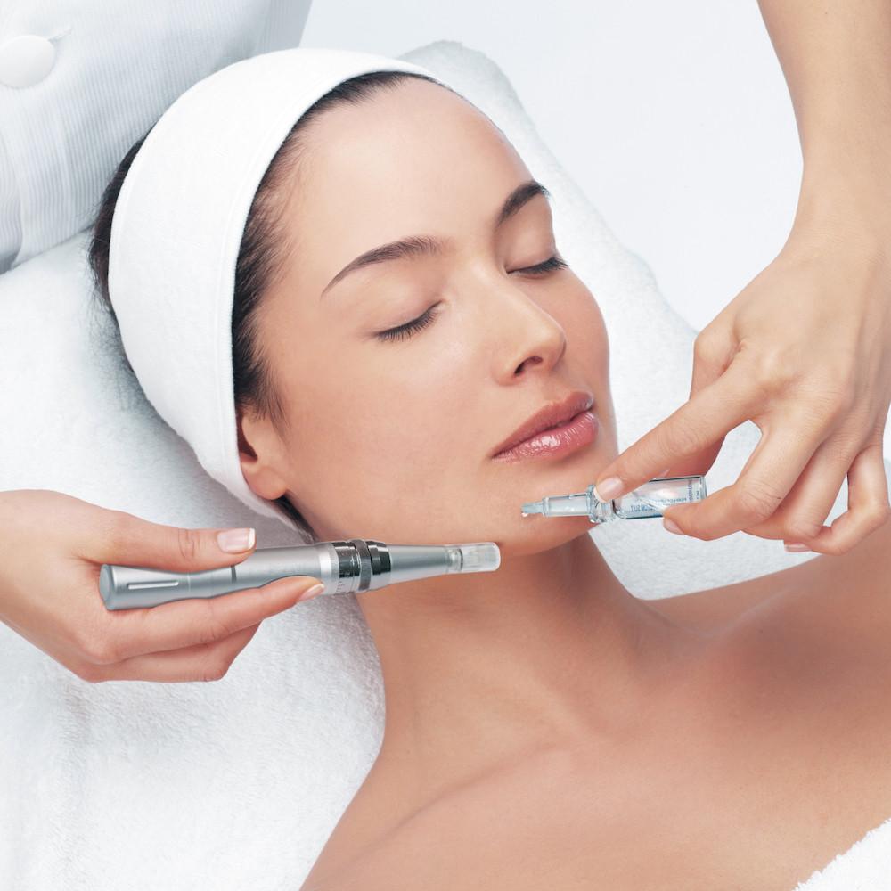 Combining RF Microneedling With Skincare