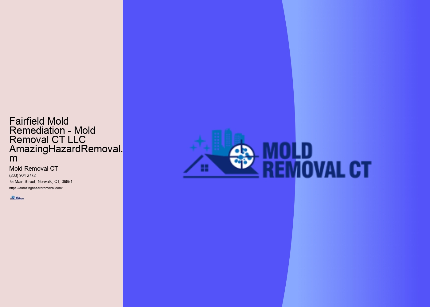 Fairfield Mold Remediation - Mold Removal CT LLC AmazingHazardRemoval.com