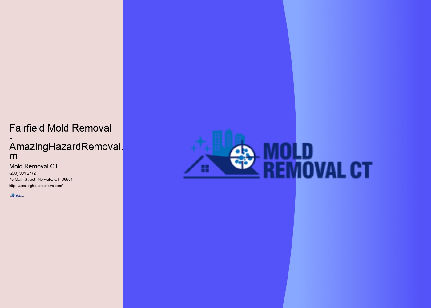 Fairfield Mold Removal - AmazingHazardRemoval.com