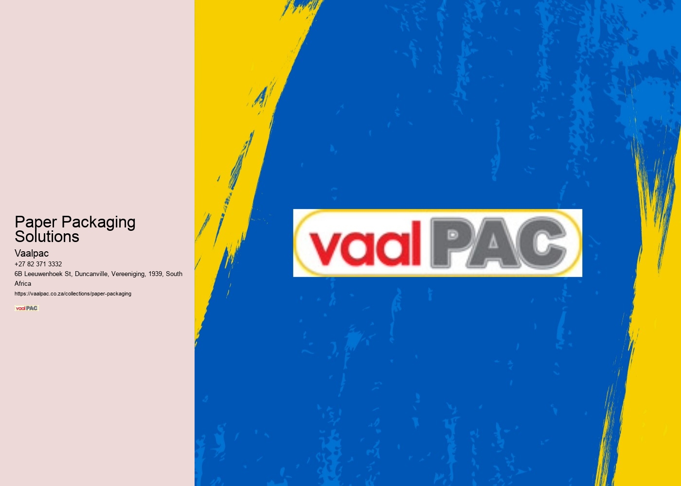 Paper Packaging Solutions