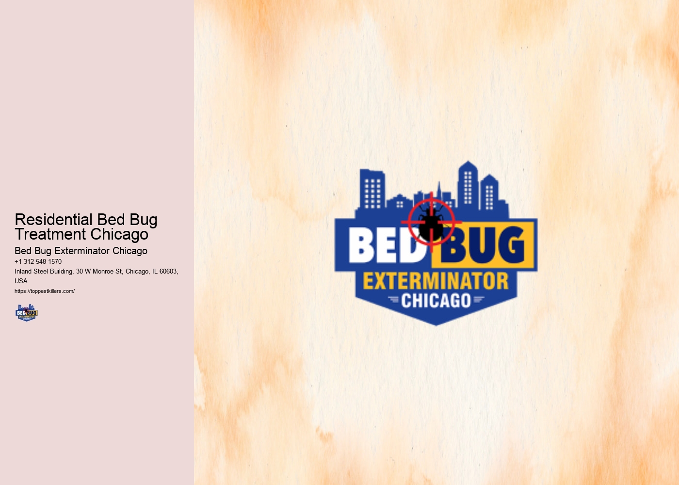 Residential Bed Bug Treatment Chicago