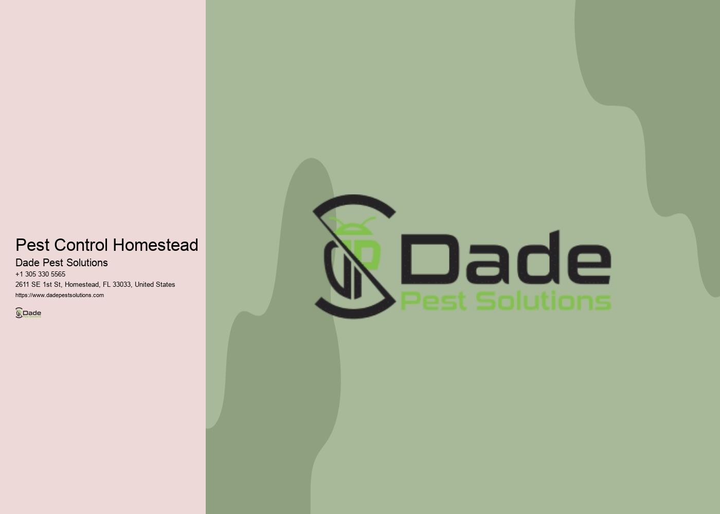 Pest Control Homestead