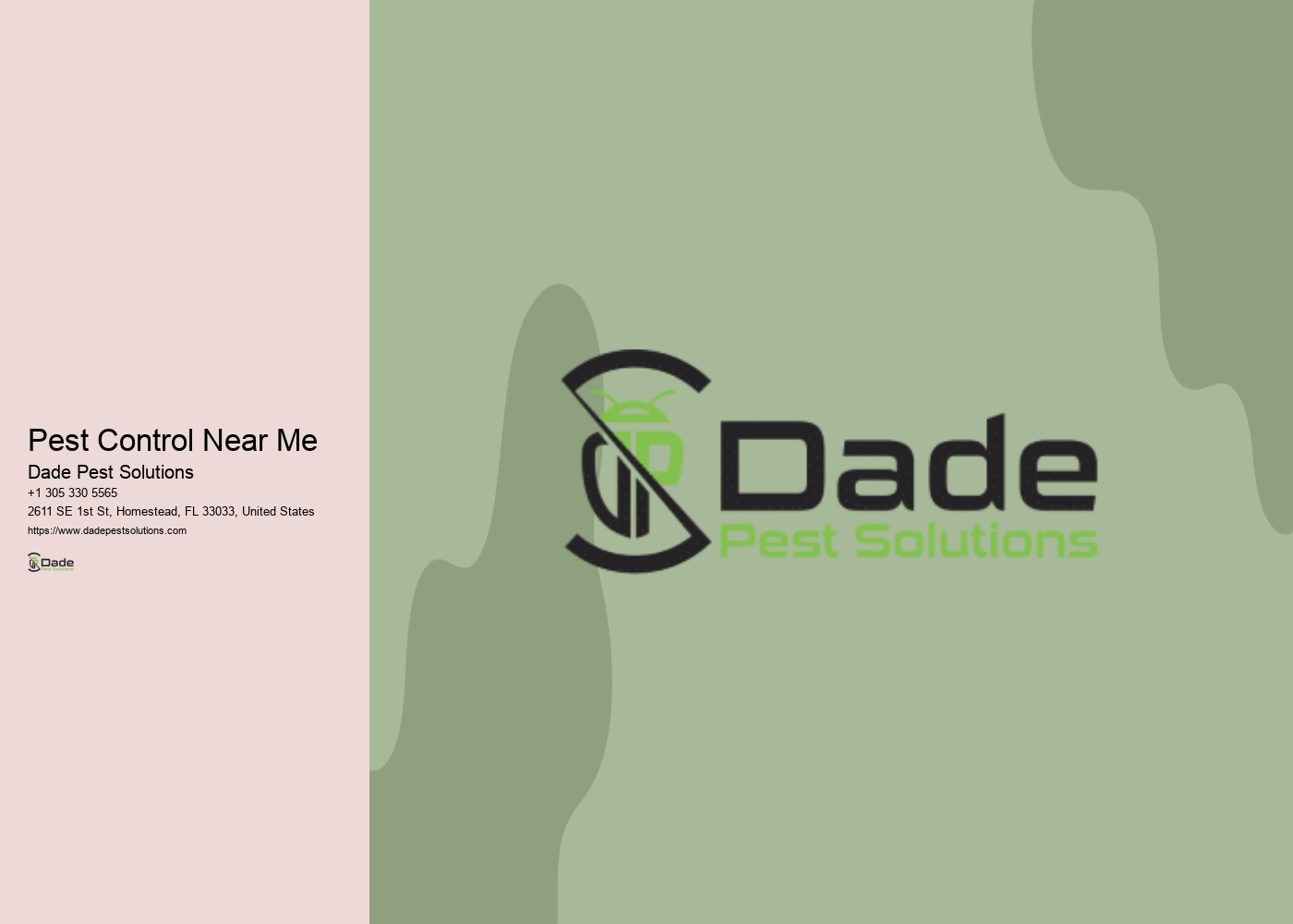 Pest Control Near Me