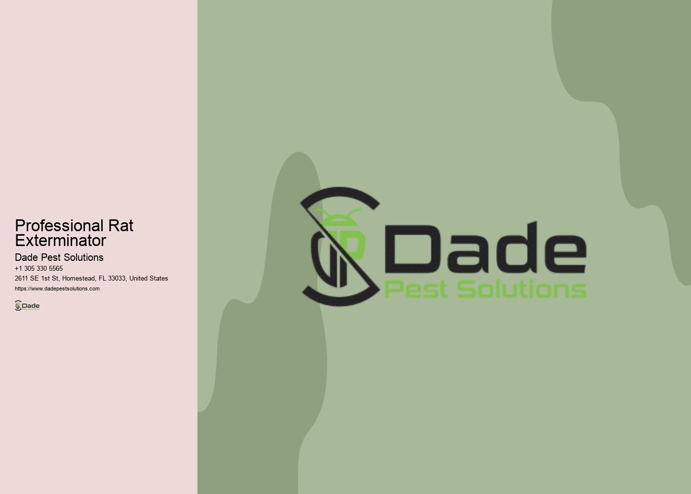 Professional Rat Exterminator