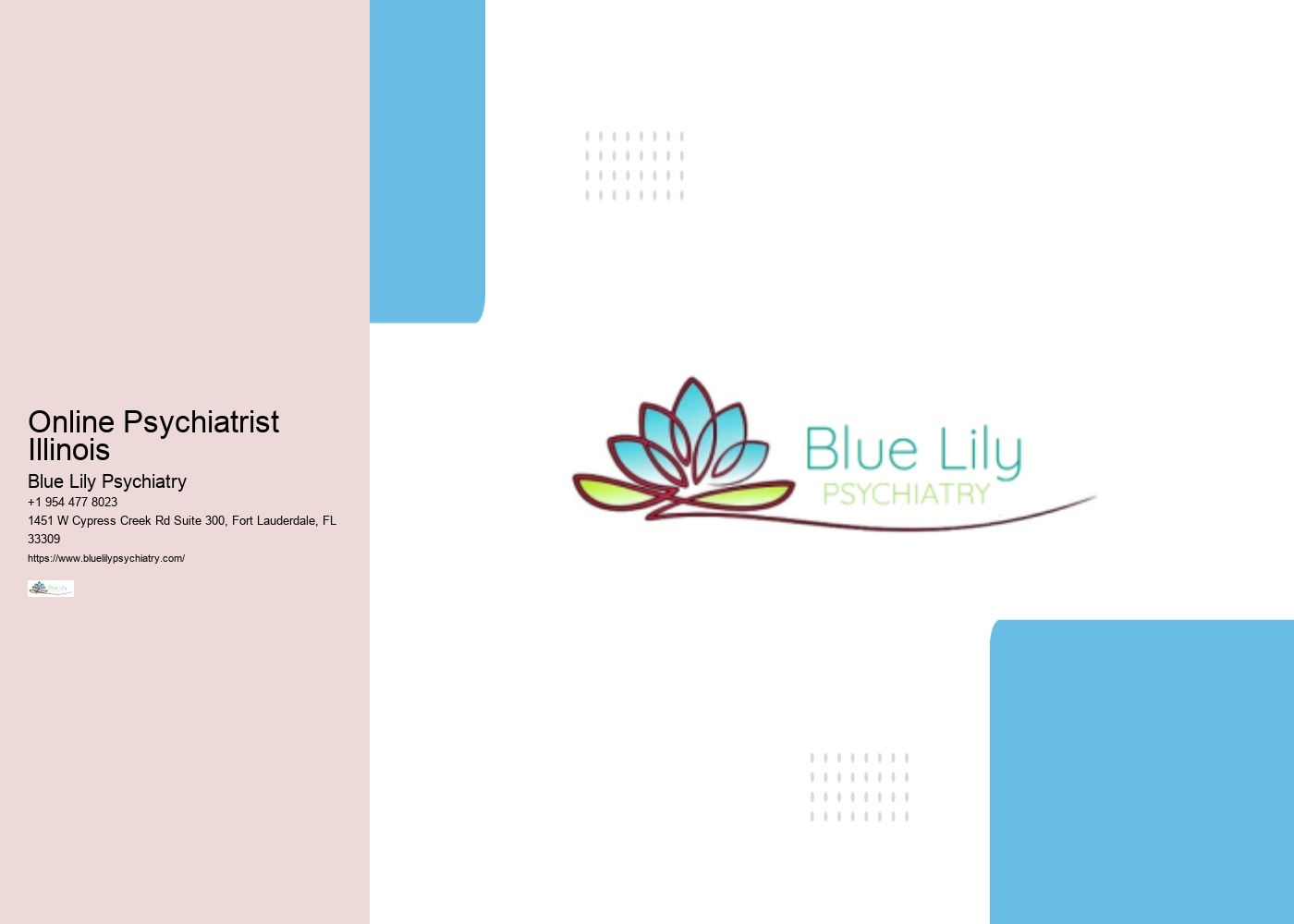 Online Psychiatrist Illinois