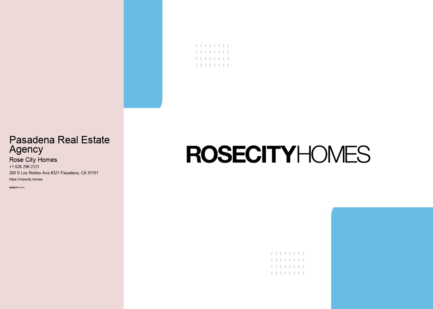 Pasadena Real Estate Agency