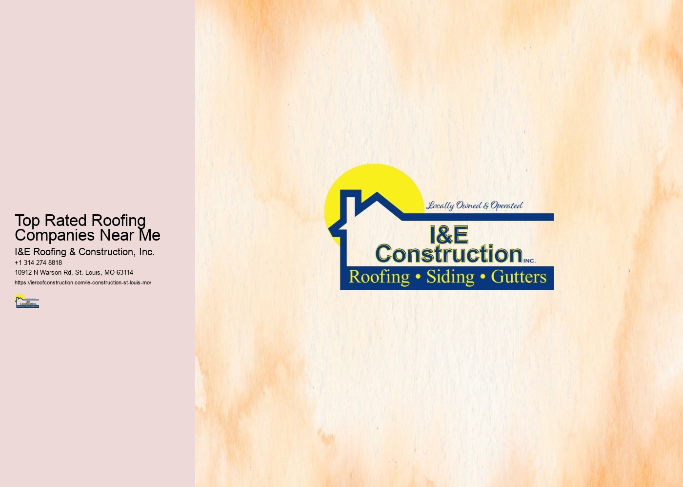 Top Rated Roofing Companies Near Me