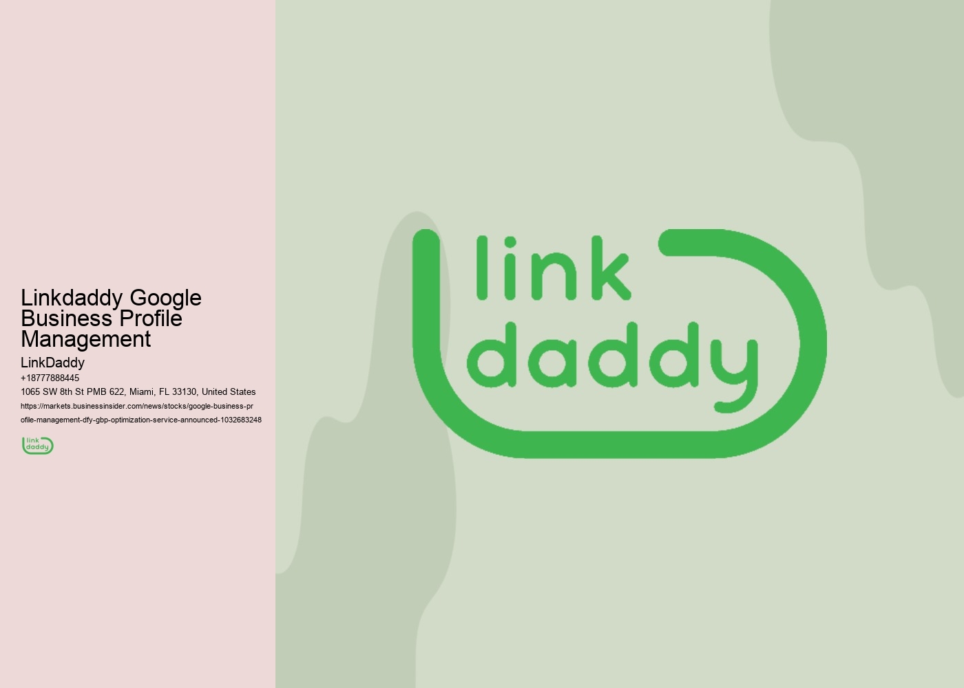 Linkdaddy Google Business Profile Management