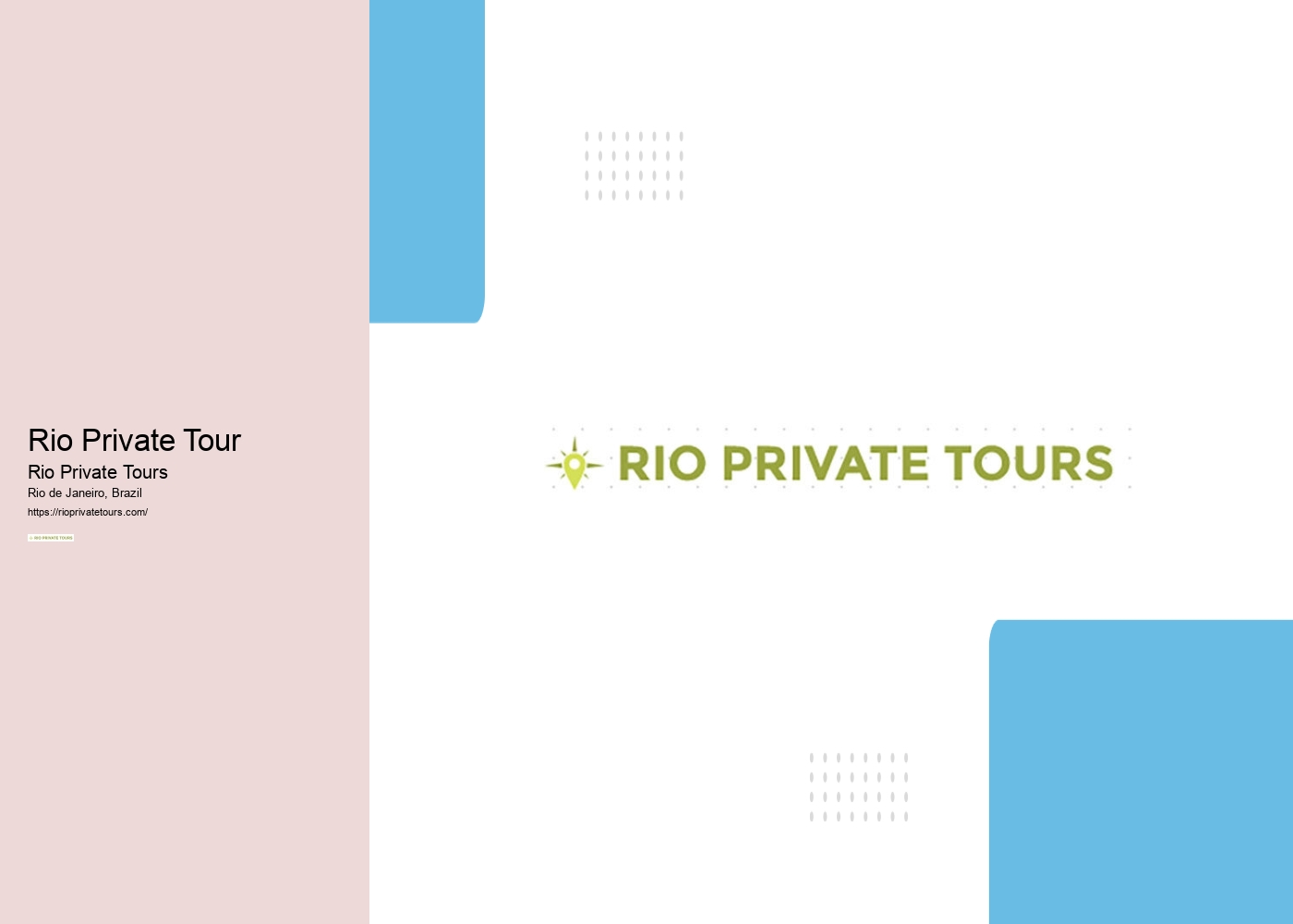 Rio Private Tour