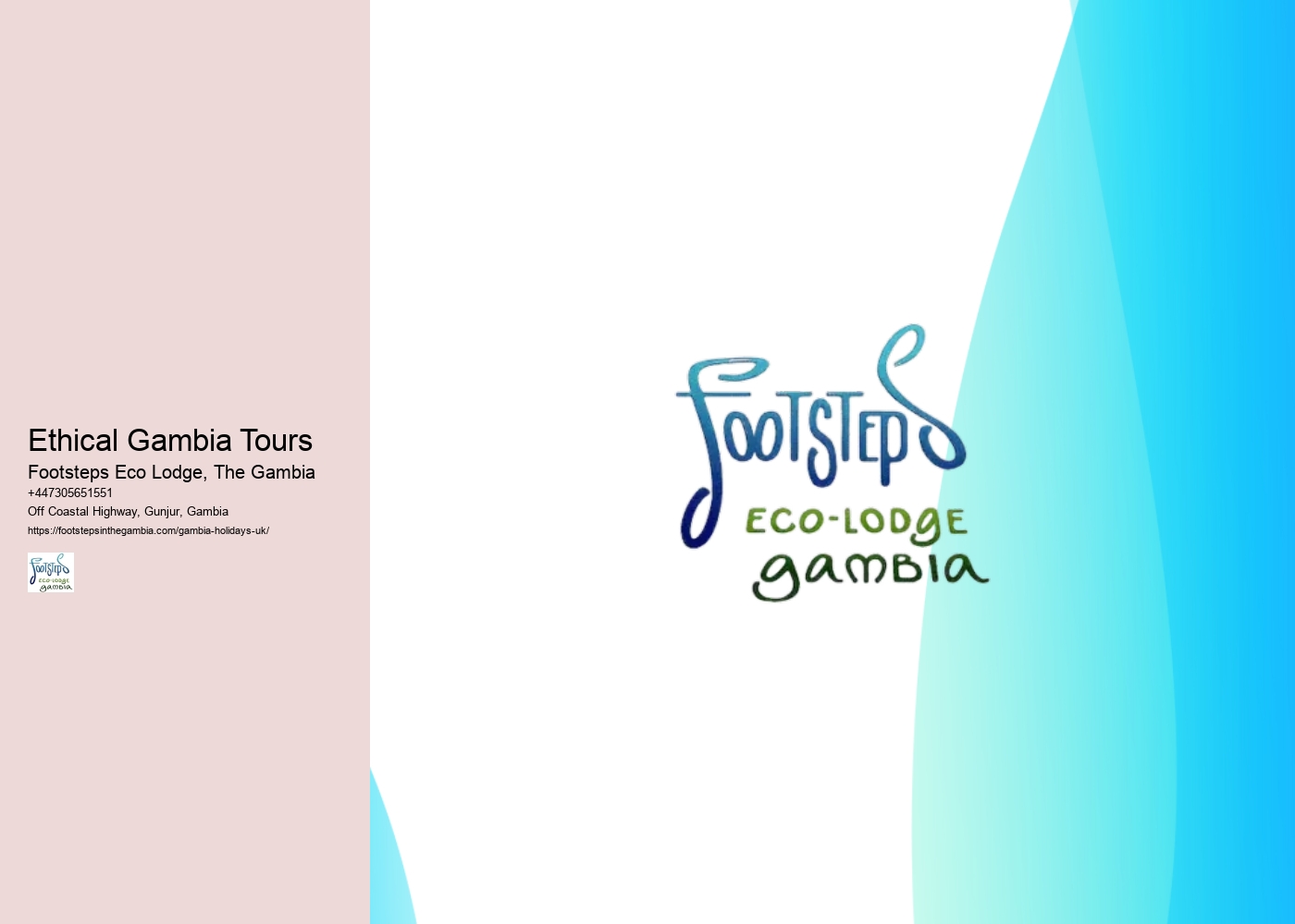 Ethical Gambia Tours
