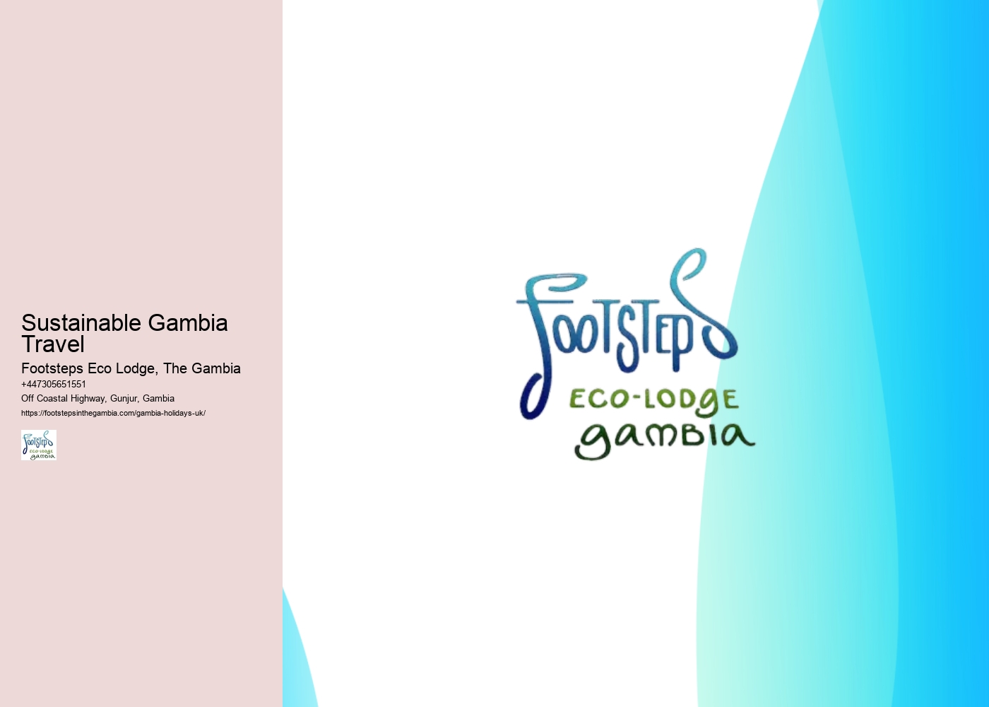 Sustainable Gambia Travel
