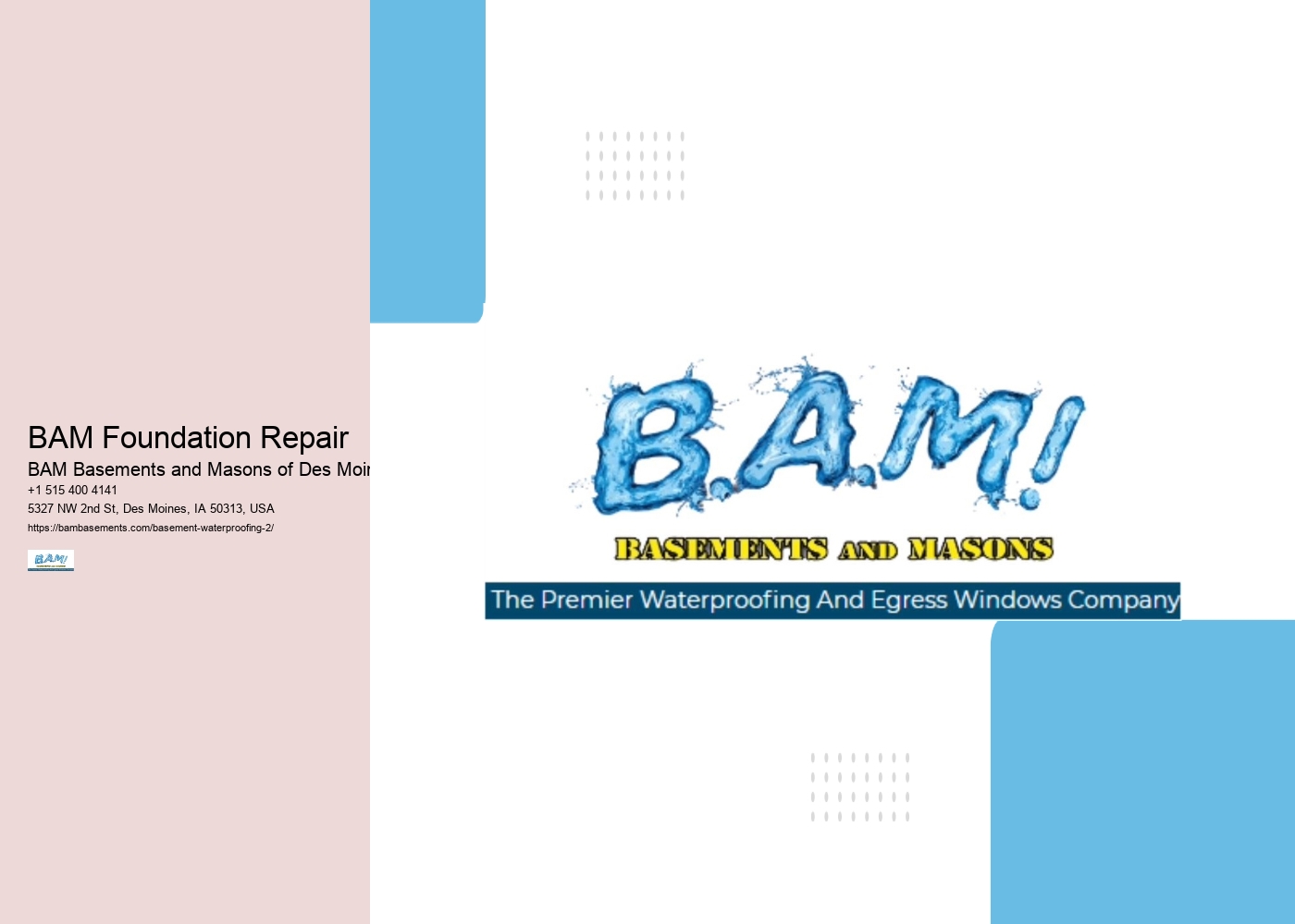 BAM Foundation Repair